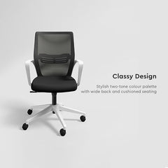 Interio by Godrej Vurv Mesh Mid Back Study Chair