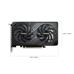 GIGABYTE GeForce RTX 5060 WINDFORCE MAX OC 8GB GDDR7, PCIe 5.0 Graphics Card – Blackwell DLSS 4, 3840 CUDA Cores, 2512 MHz Boost Clock, 128-bit, HV Fans