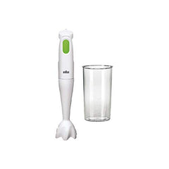 Braun MultiQuick 1, Powerful 450W Hand Blender, Made in Europe, EasyTwist Technology, Lightweight, Stainless Steel German Design, Dishwasher Safe, Make Baby Food, Chutney, Smoothie, Soup, MQ10.000P