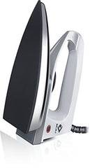 Bajaj DX-2 600W Dry Iron | Advance Soleplate And Anti-Bacterial German Coating Technology | 180 Degree Swivel Cord | Cool Touch Handle | 2-Yrs Warranty 【Black】