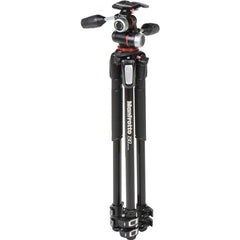 Manfrotto 190 Aluminium 3-Section Tripod with Head