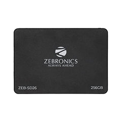 ZEBRONICS SD26 256GB SSD, Ultra Low Power Consumption, S.M.A.R.T. Thermal Management and Silent Operation