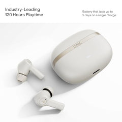 boAt 2026 Launch Nirvana Ion TWS Earbuds (Lunar Black) | Massive 120 Hours Playtime, Quad Mics ENx™ Tech, Multipoint Connectivity, In-Ear Detection, Dual EQ Modes, and BEAST™ Mode