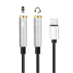 Storite 3.5mm Jack 1 Male to 2 Female Stereo Headphone Y Splitter Black