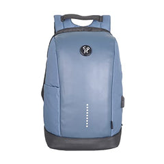 Arctic Fox Slope Anti-Theft Backpack (Dark Denim) | 23 Ltr Capacity|Water Resistant | Multipurpose Backpack |Rain Cover|15.6 Inches Unisex Laptop Bag with USB Charging Port