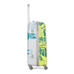 Skybags Trooper Set of 3 (S+M+L) Printed Hard Case Trolley Bags, Green