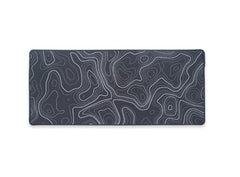 SPIN CART Large Gaming Mouse pad, Long XXL Extended Desk Table Mat Mousepad for Laptop PC Computer (Abstract Blue)