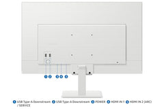 Samsung 27" M5 Smart Monitor with Smart TV Experience (Smartchoice) |FHD 1920 x 1080| Screen Mirroring | IPS Pane l TV Plus| Speakers | Adaptive Sound | Wi-Fi | HDMI |Bluetooth| LS27FM500EWXXL | Black