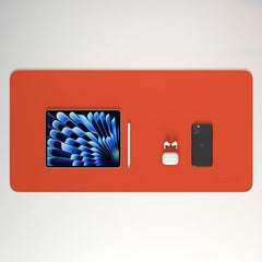 Scarters Desk Mat & Extended Mouse Pad 90x45cm | Reversible, Blue & Yellow