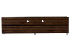 DeckUp Soneva Engineered Wood TV Unit (Wotan Oak & White, Matte Finish)