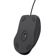 Portronics Toad 101 Wired Optical Mouse with 1200 DPI, Plug & Play, Hi-Optical Tracking, 1.25M Cable Length, 30Lakhs Click Life(Black)