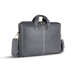 HAMMONDS FLYCATCHER Genuine Leather Office Bag for Men - 15.6 Inch Laptop Bag for Men for Professionals, Business Travelers - Adjustable Straps & Multiple Compartments - 1 Year Warranty - Brown