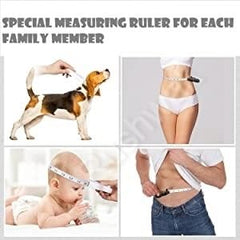 MOMISY Body Measuring Tape with Lock Pin and Retractable Push Button 150 CM Measurement Tape Measure for Body for Fat Measurement and Weight Loss Sewing Tape Tailor Tape