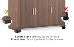 AASHU Square Multi Purpose Stand,Washing Machine Stand,Refrigrator Stand,Almirah Stand,Fridge Stand,Furniture Base Stand, Which Bear 395 kgs