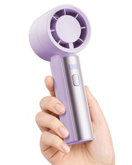 Gaiatop Small Handheld Personal Fan, Powerful High Speed Turbo Cooling, 4000mAh USB Rechargeable Battery Powered Mini Portable Fan for Travel, Outdoor Essentials, Summer Gifts for Women Girls, Pink