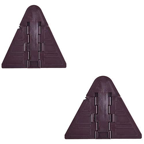 SYGA Sliding Door Lock for Child Safety for Closet Door & Window Locks (2 Units, Brown Colour)
