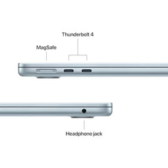 Apple 2026 MacBook Air 13″ Laptop with M5 chip: AI and Apple Intelligence, 34.46 cm (13.6″) Liquid Retina Display, 16GB Unified Memory, 512GB SSD Storage, 12MP Center Stage Camera, Touch ID; Midnight