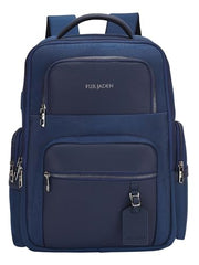 FUR JADEN Structured Smart Tech Backpack I 15.6 Inch Laptop Compartment with In-Built Tablet Sleeve I USB-C and USB-A Charging Port I Anti-Theft Pocket I Ventilated, Padded & Ergonomic (ClarkKent)