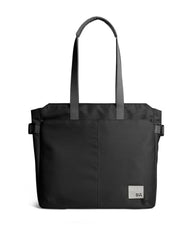 DailyObjects Recycled PET Dual Color Key Tote Bag For Women & Girls | Stylish Ladies Purse for Everyday Essentials | Fits any Laptop Upto 15.6 Inch | Padded Laptop Compartment - (Charcoal-Kelp)