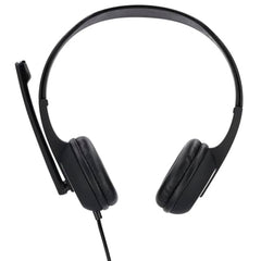 Hama Fun C USB-C Wired On-Ear Headphones with Microphone | 40mm Drivers, In-Line Remote, Adjustable Headband, Stereo Sound for Smartphones, Calls & Music, Black 5 Years Warranty