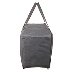 Kuber Industries (Pack of 3) Underbed Storage Bag | Waterproof Clothing-Bedding Bag | Foldable Blanket Bags | Closet Wardrobe Organizer with Handle | Large | Maroon Patti | Beige