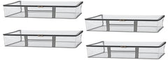Timatim Transparent Plastic Clothes Cover Organiser for Wardrobe PVC Storage Bag for Saree, Shirts, Clothes, Lehenga Blankets Bedsheets Garment Protector Cover (Pack 2 pcs., Large (45x33x25 cms))