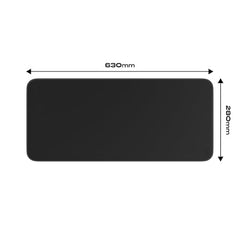 daWg KeyMat R1 Esports Gaming Mouse Pad, 800 x 300 mm, 4mm Thickness Extended Desk Mat, Anti-Fray Stitching, Anti-Skid Rubber Base, Pro-Grade Tracking Surface, High-Velocity Glide (Dragon)