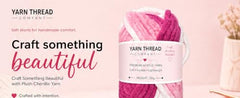 yarn thread company Wool, Plush & Cuddly, Chenille Yarn Supersoft Hand Knitting Wool Ball, (1 Ball/100 Gram Each) Ball Suitable for Craft, Babywear, Baby Blankets, (Parrot Green)
