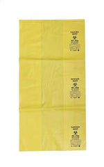 HEAN Bio Hazard Waste Disposal Bags, 20x24 inch, 75 Micron, Bio Medical Garbage Bags (Yellow - 10)
