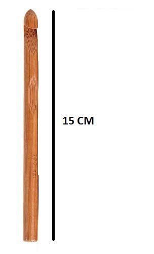 SYGA 12 Sizes Set Wooden Handle Crochet Hooks 3mm-10mm Knitting Tool