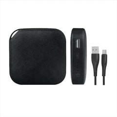 10000 mAh 15 W Compact Pocket Size Power Bank (Black, Lithium-ion) Black | Lithium-ion Battery, Fast Charging 15W, Portable Design, 10000 mAh Capacity, Pocket Size