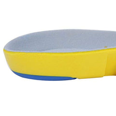 SYGA Memory Foam Orthotic Insoles Shoe Pads Running Shoe Inserts Breathable Insoles for Men Women (Grey,Blue,Yellow)