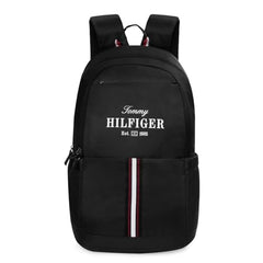 Tommy Hilfiger Laptop Backpack Elbert - Navy | Backpack for School, College and work | Water-Resistant, Fits 15-inch Laptop, with Rain Cover, Trolley Holder & 1-Year Warranty | 31L Capacity