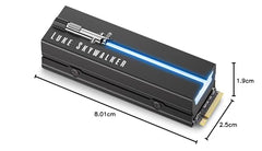 Seagate Game Drive PS5 NVMe SSD for PS5 2TB Internal Solid State Drive - PCIe Gen4 NVMe 1.4, Officially Licensed, Up to 7300MB/s with Heatsink (ZP2000GP3A1001)