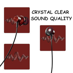 JGD Boom J4 Bluetooth Earphones with 13mm Drivers, Rich Music Experience, 20 Hours Playtime, Type C Fast Charging, Neckband Earphones with Magnetic earpiece,Voice Assistant and Mic (Blue)