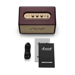 Marshall Acton III Wired Connectivity Stereo Home Speakers with Bluetooth 5.2 & RCA or 3.5mm Input – Black