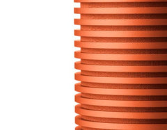 Bang & Olufsen Beosound Explore - Wireless Outdoor Bluetooth Speaker, IP 67 Dustproof and Waterproof, BornFire Orange