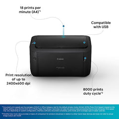 Canon imageCLASS LBP6030B Mono Printer, Windows, Mac, and Linux Support
