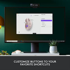 Logitech Signature M650 Wireless Mouse - for Small to Medium Sized Hands, 2-Year Battery, Silent Clicks, Customisable Side Buttons, Bluetooth -Graphite