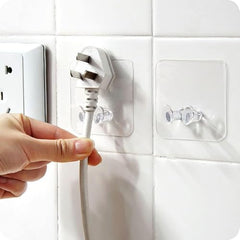 Shivstor 15 Pack Self Adhesive WallHook Heavy DutyHook for Hanging Without Drilling Transparent Nail Free StickyHook Strong Wall Hanger Set of 15 FlowerHook for Kitchen Bathroom Home Storage