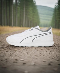 Puma Womens Dazzler WNS Black-White-Deeva Peach Sneaker - 7 UK (31218201)