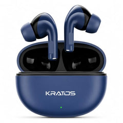 Kratos TW02 Ear Buds Wireless with 60H Playtime, Noise Isolation & Clear Calls, Bluetooth Earbuds with Voice Assistant, Ear Buds with Bluetooth V 5.3 & with Type C Fast Charging, IPX5 TWS Earphones