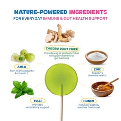 Wellopia Immune Support Pops | Orange & Mixed Berry | Ages 2+ | 15 Pops