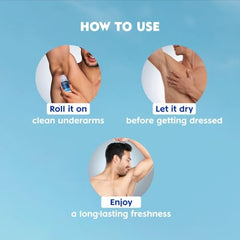 Nivea Woody Fresh Active Roll On For Men, Anti-Perspirant, 50 Ml & Men Body Wash, Deep Impact, 3 In 1 Shower Gel For Body, Face & Hair, With Microfine Clay, 250 Ml