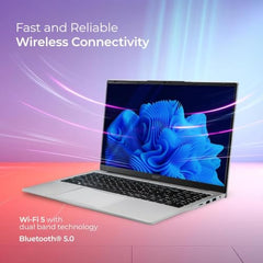 Acer Aspire 3, Intel Core Celeron N4500, 8GB DDR4 RAM/256GB SSD, 39.62 cm /15.6" TN HD Display, Win 11Home, Office 2024 + M365 Basic, Pure Silver, 1.5 Kg, A325-45, Thin & Light Laptop