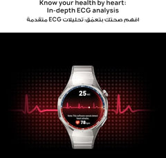 Huawei Watch GT 6 Pro Smart Watch, 46mm, Upto 21 Days Battery Life, Smart Watches with 100+ Sports Mode, Cycling, iOS & Android Compatible, Health Monitoring (Black)
