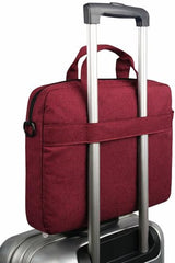S. B. COLLECTION Waterproof Laptop Side Bag 30 L Trolley Attach Bag with File Compartment for Daily Routine Use (Maroon)