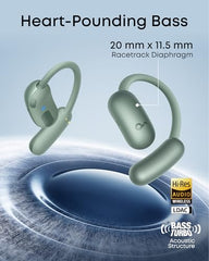 Soundcore AeroFit 2 by Anker Open Ear Earbuds, Open Ear Headphones, Earbuds