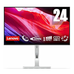 Lenovo L27-4C| 27 Inch (68.58 cm) Ultraslim Monitor, FHD 1920x1080, IPS, 144Hz, 99% sRGB, 1ms, 2x3W Speakers, Dual HDMI, Display Port, Audio Port, AMD FreeSync,Eyesafe, Bezel-Less, VESA Mount, Grey