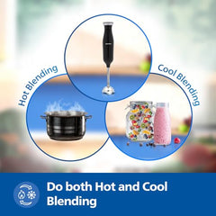 PHILIPS HL1681 Hand Blender, 300W Motor, Rust free steel arm | Easy single trigger operation |Specially designed blades |Ergonomically designed |Wall bracket for storage